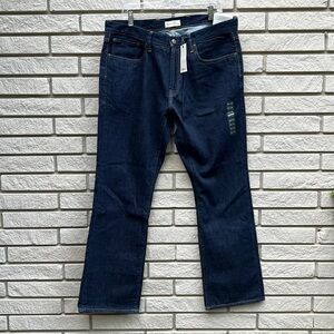 GAP No Stretch Boot Cut Dark Wash Jeans 36x32